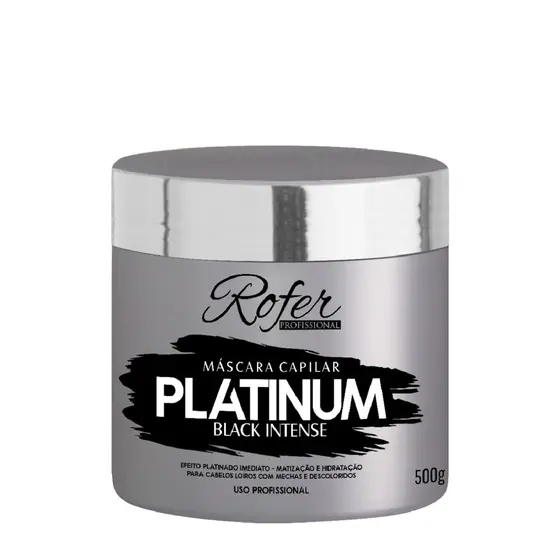 Máscara Matizadora Platinum 500gr Rofer